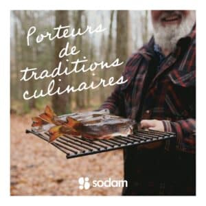 Page couverture du livre Porteurs de traditions culinaires