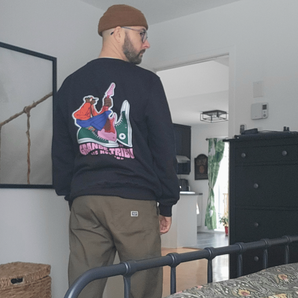 Chandail à col rond en molleton – Image 4