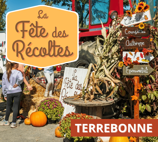 Visuel de la Fête des récoltes de Terrebonne.